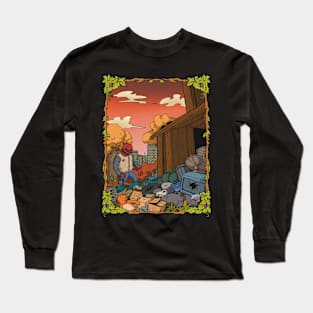 trash garden Long Sleeve T-Shirt